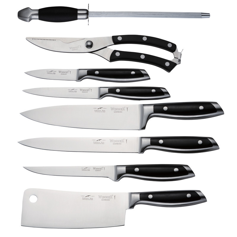 سرویس چاقو آشپزخانه 9 پارچه وینر کد W-7335 سرویس چاقو آشپزخانه 9 پارچه وینر کد W-7335