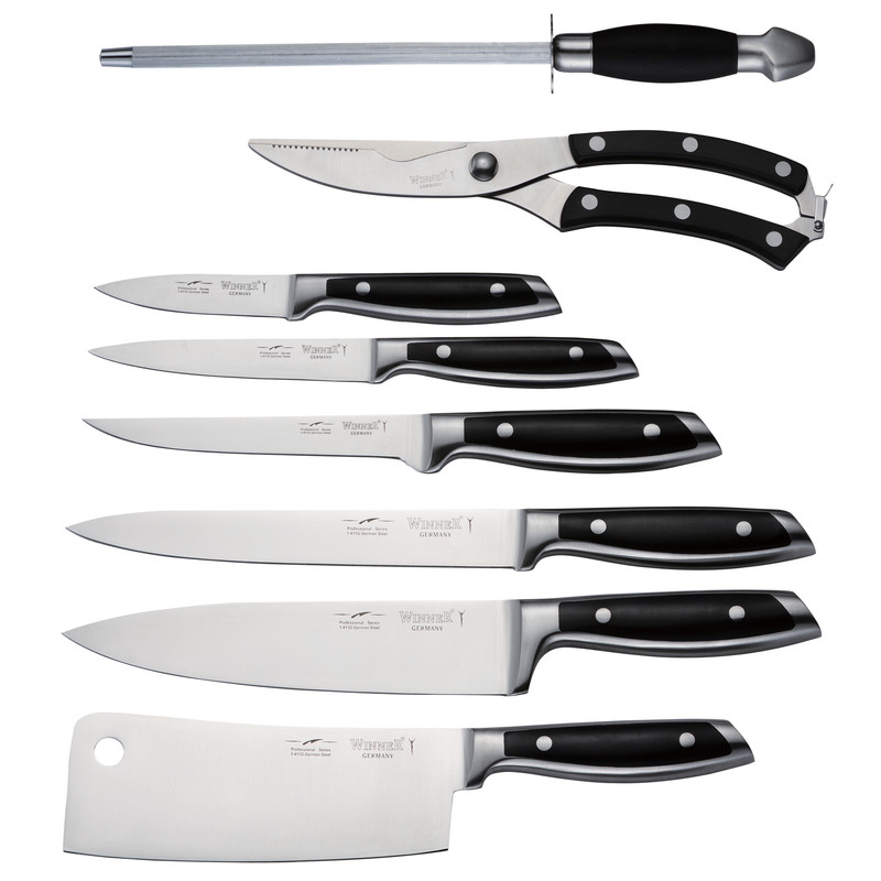 ست چاقو آشپزخانه 9 پارچه وینر کد 7335