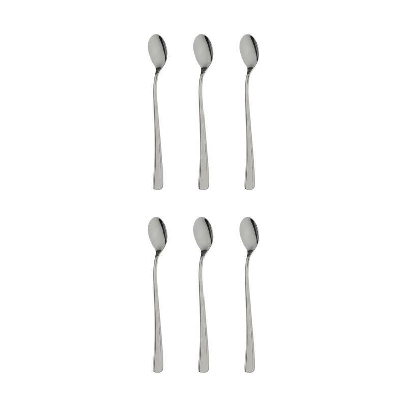 قاشق شربت خوری صنایع استیل ایران مدل مونزا بسته 6 عددی