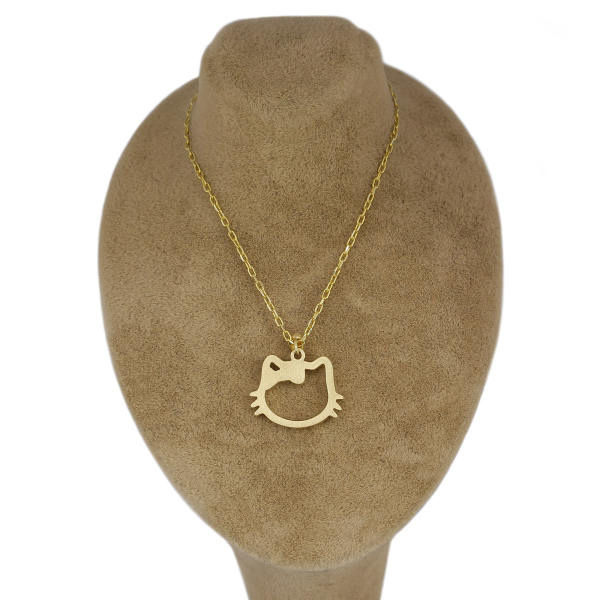 گردنبند طلا 18 عیار زنانه شمیم گلد گالری کد D12