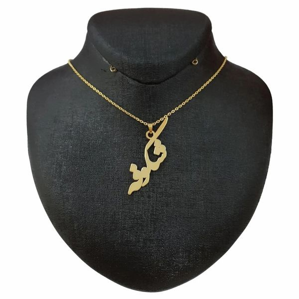 گردنبند طلا 18 عیار زنانه شمیم گلد گالری مدل شکوفه گردنبند طلا 18 عیار زنانه شمیم گلد گالری مدل شکوفه