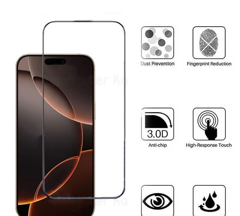 محافظ صفحه نمایش کی -زد دو مدل Full-Glass مناسب برای گوشی موبایل اپل iPhone 17 Pro Max