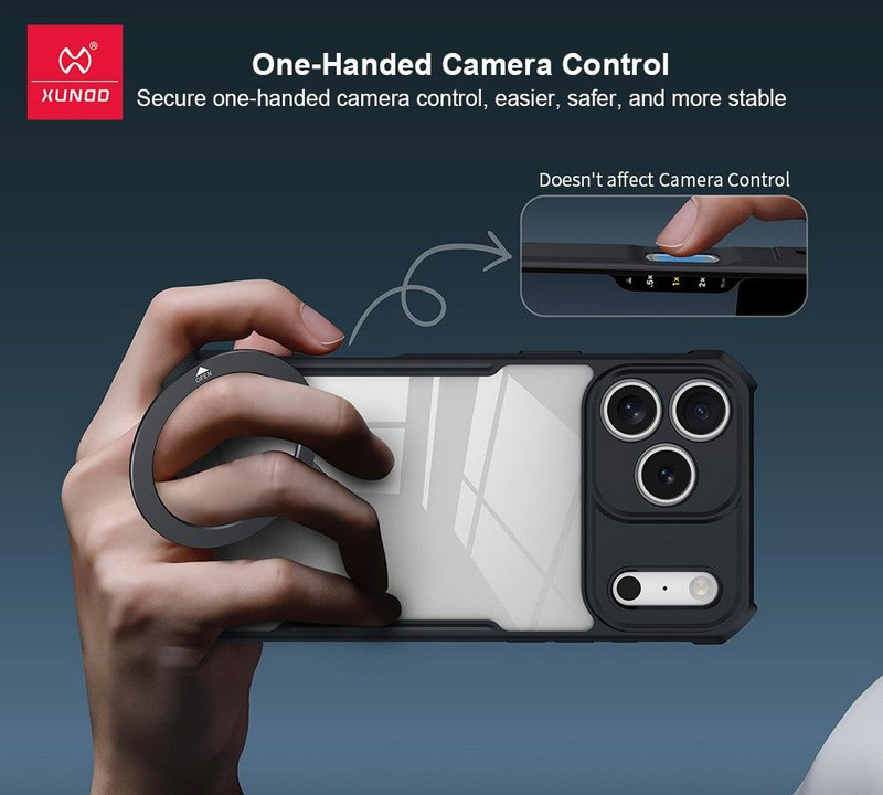 کاور اپیکوی مدل Xundd Magnetic Holder مناسب برای گوشی موبایل اپل iPhone 17