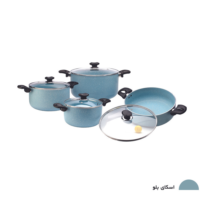 سرویس پخت و پز 8 پارچه زرساب مدل ویولت