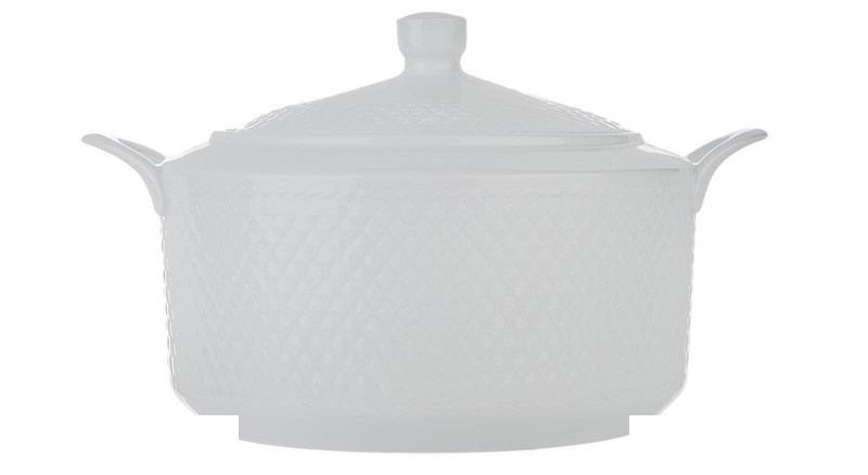 سوپ خوری چینی زرین ایران مدل رادیانس با شیار ملاقه 12 درجه 3