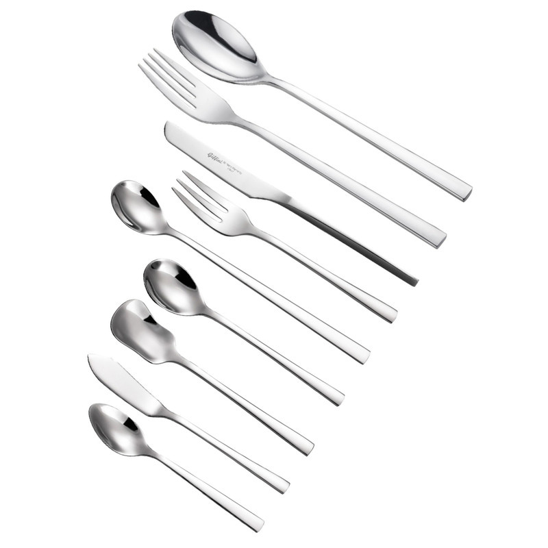 سرویس قاشق و چنگال 9 پارچه 1 نفره جی فی نی مدل G-10