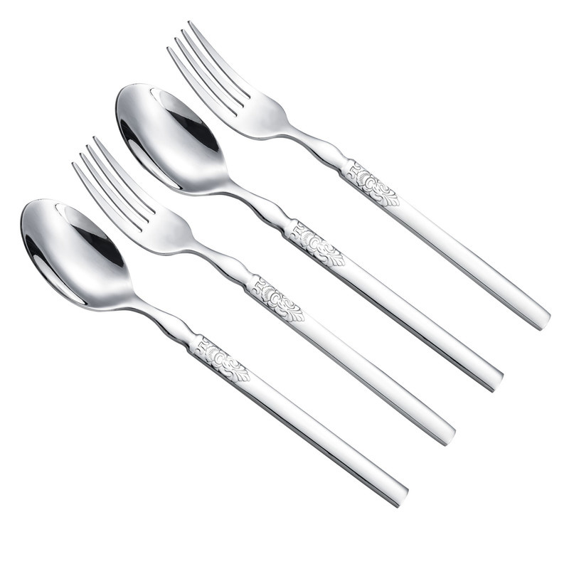 سرویس قاشق و چنگال 4 پارچه جی فی نی مدل 55 سرویس قاشق و چنگال 4 پارچه جی فی نی مدل 55