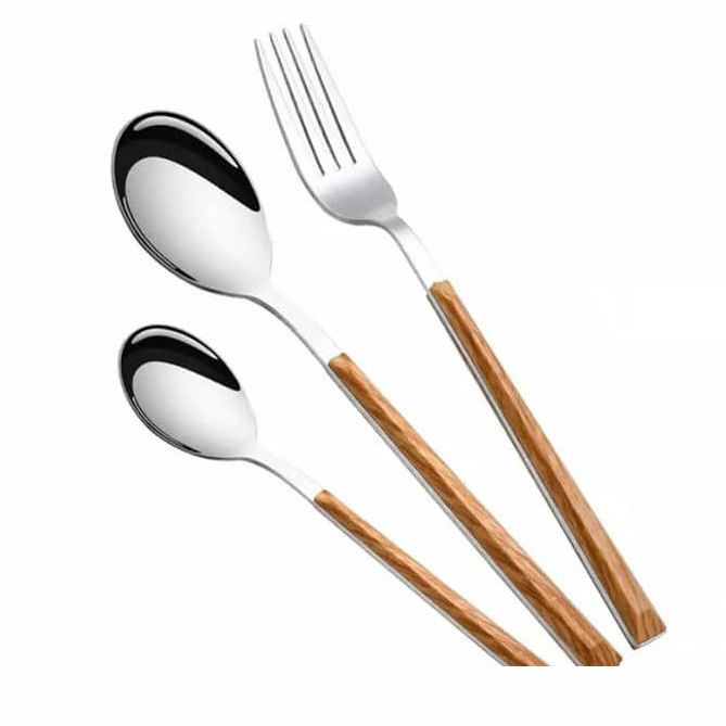 سرویس قاشق و چنگال 33 پارچه جی فی نی مدل R-W-L