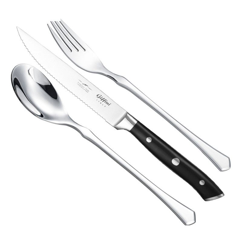 سرویس قاشق و چنگال 3 پارچه جی فی نی مدل 58