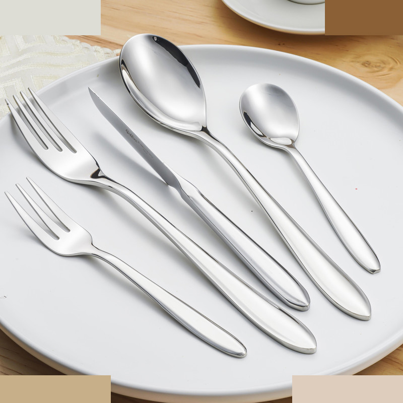 سرویس قاشق و چنگال 105 پارچه جی فی نی مدل 05