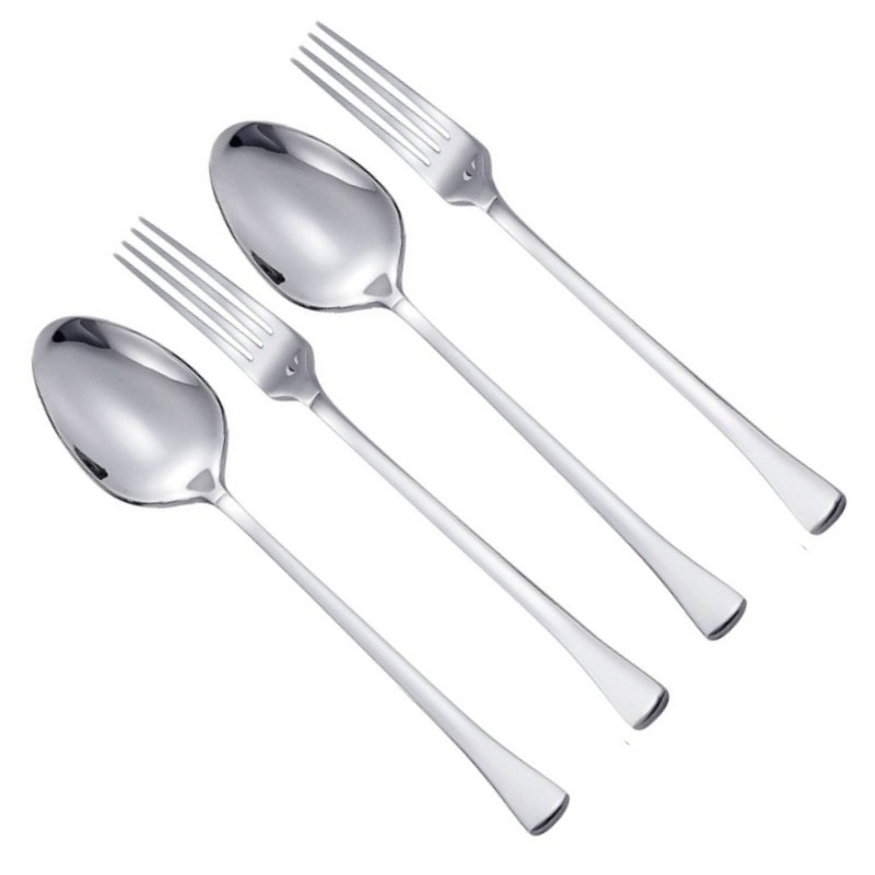 ست قاشق و چنگال جی فی نی کد 04 محموعه 4 عددی ست قاشق و چنگال جی فی نی کد 04 محموعه 4 عددی