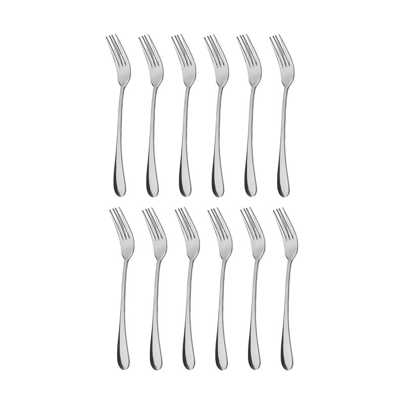 سرویس قاشق و چنگال 32 پارچه صنایع استیل ایران مدل جنوا