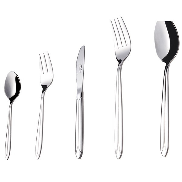 سرویس قاشق و چنگال 30 پارچه ناب استیل مدل Palermo سرویس قاشق و چنگال 30 پارچه ناب استیل مدل Palermo