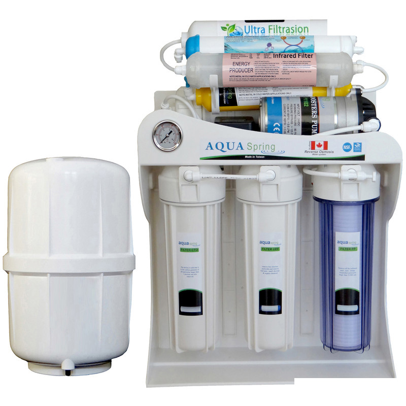 دستگاه تصفیه کننده آب آکوآ اسپرینگ مدل UF-SF4500 به همراه کیت نشتی گیر