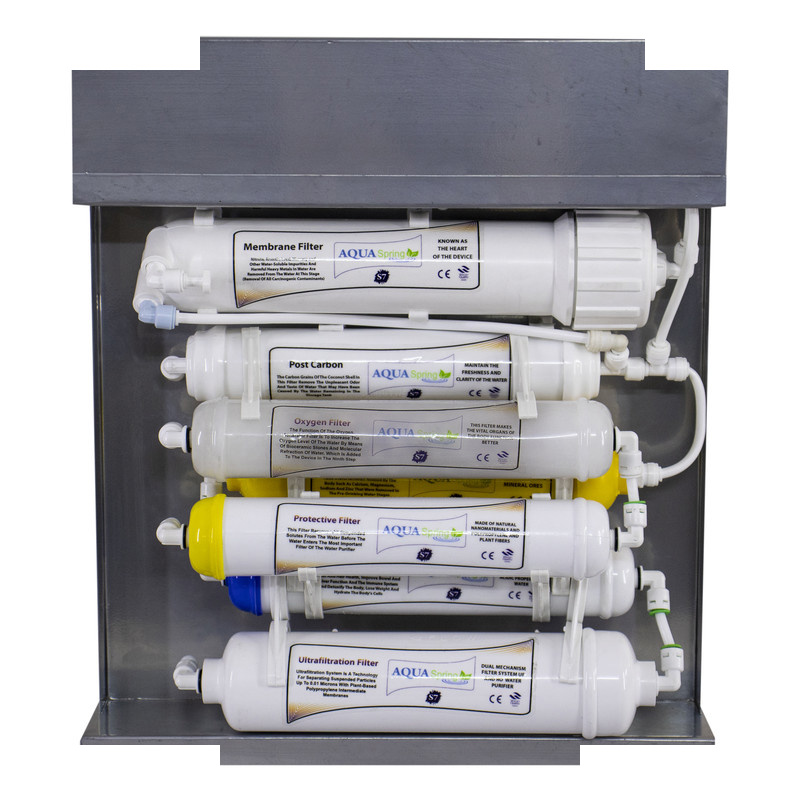 دستگاه تصفیه کننده آب مدل RO-S7-KZ 7940 به همراه کیت نشتی گیر دستگاه تصفیه کننده آب مدل RO-S7-KZ 7940 به همراه کیت نشتی گیر