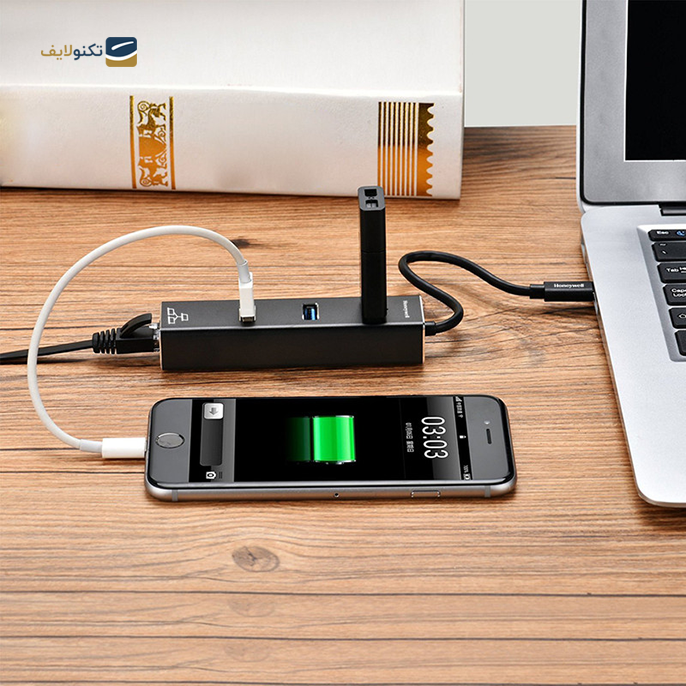 gallery-هاب USB-C هانیول 6 پورت مدل HW-02 copy copy.png