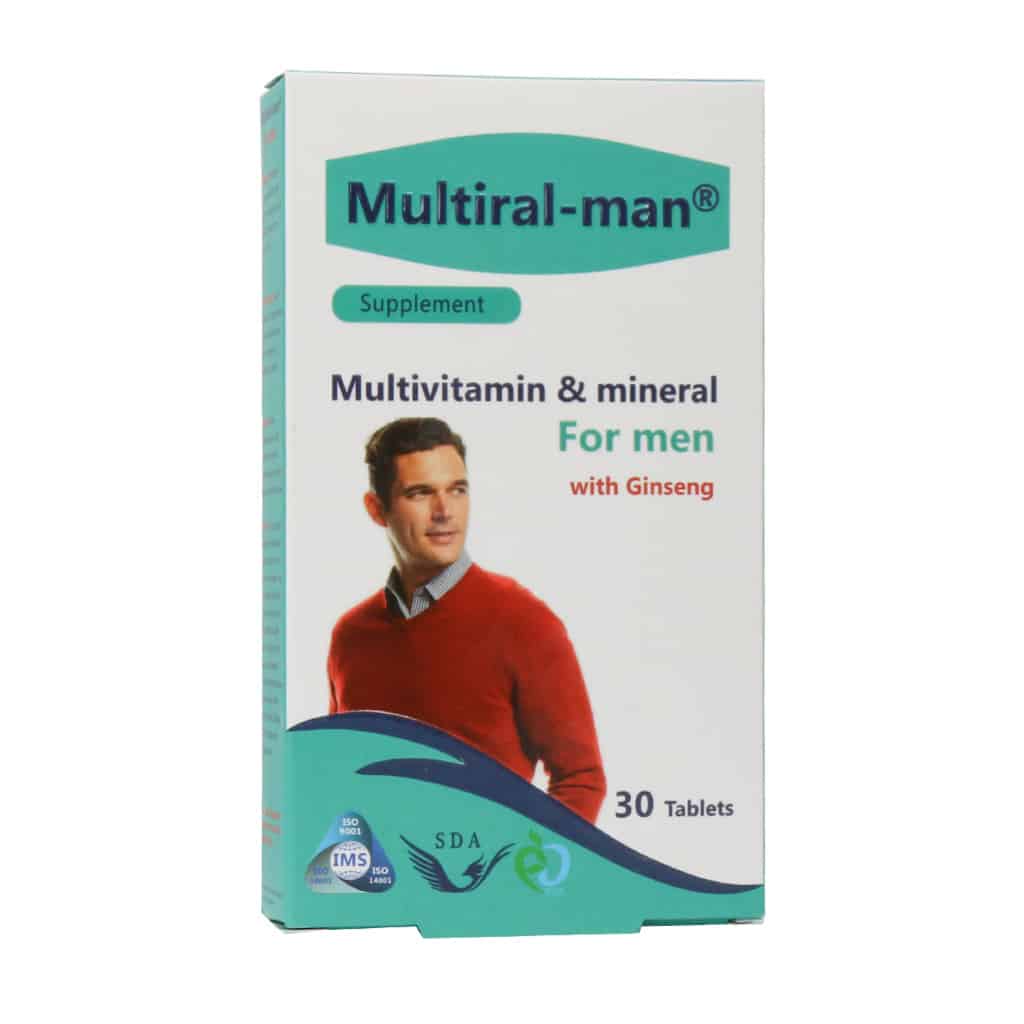 قرص مولتیرال من سیمرغ دارو عطار 30 عدد قرص مولتیرال من سیمرغ دارو عطار 30 عدد