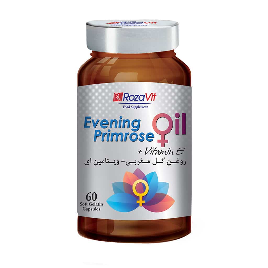سافت ژل روغن گل مغربی و ویتامین E رزاویت 60 عدد سافت ژل روغن گل مغربی و ویتامین E رزاویت 60 عدد