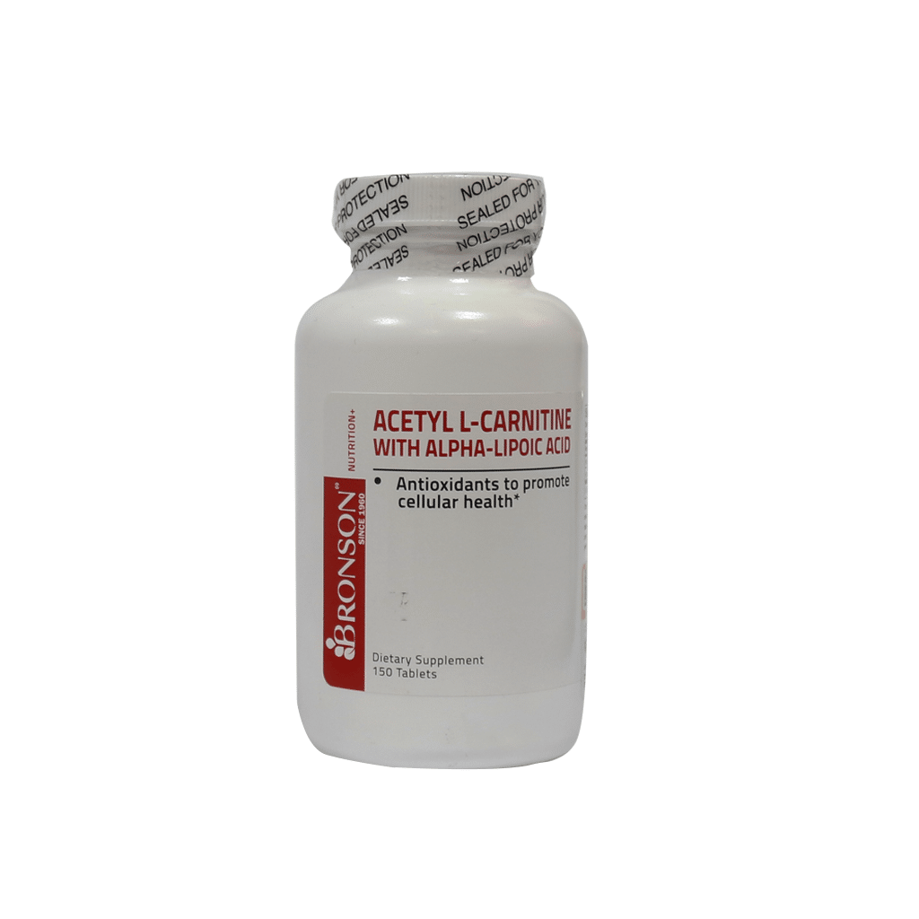 قرص استیل ال کارنیتین با آلفا لیپوئیک اسید برونسون 150 عدد