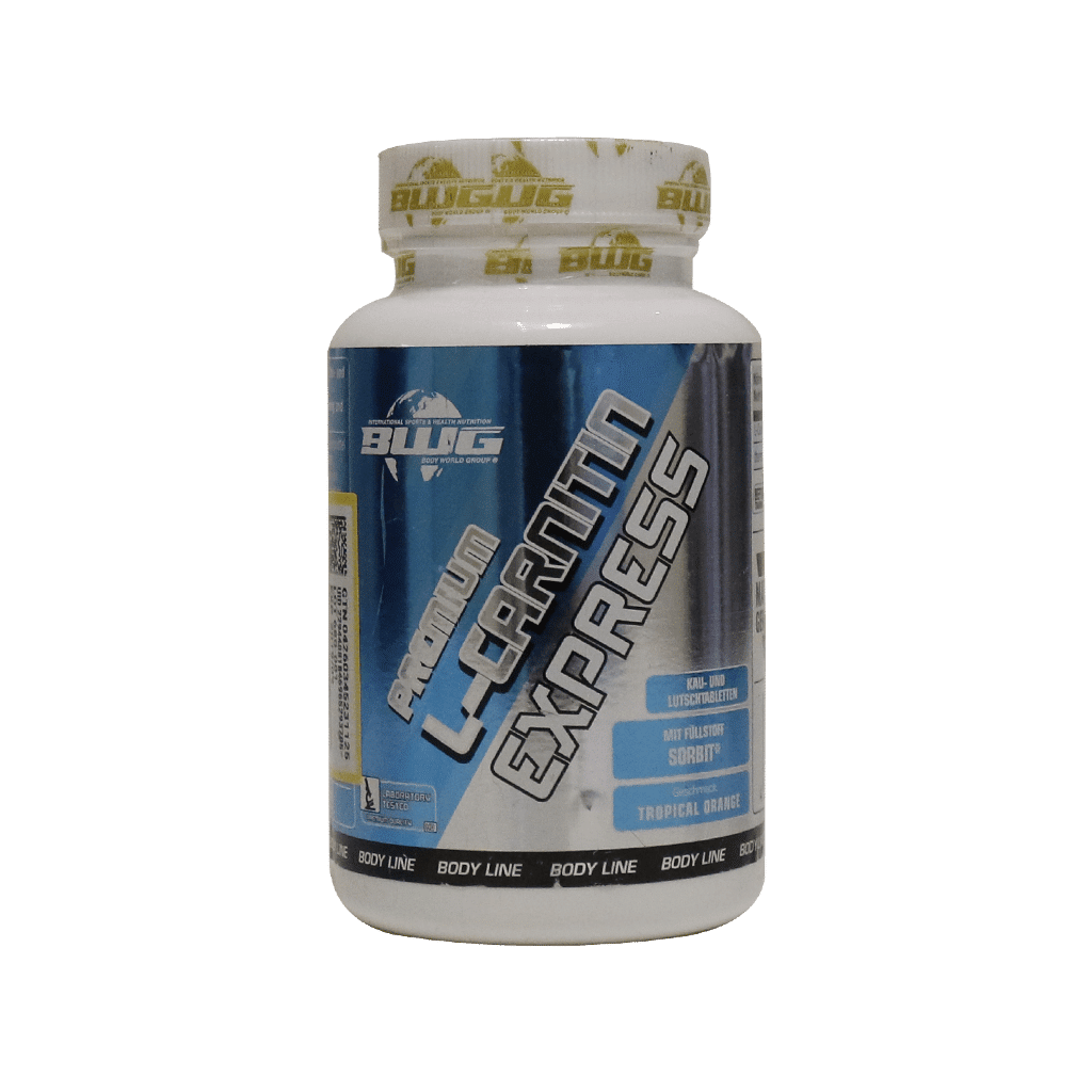 قرص ال کارنیتین اکسپرس بادی ورلد ۱۲۰ عدد