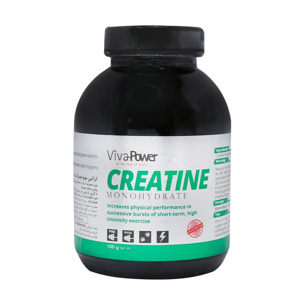 کراتین مونوهیدرات ویوا پاور 100 گرم کراتین مونوهیدرات ویوا پاور 100 گرم