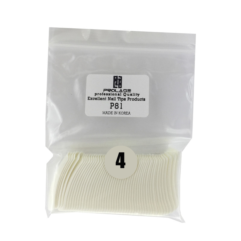 تیپ کاشت ناخن پرولایز شماره p81 - 4 بسته 50 عددی تیپ کاشت ناخن پرولایز شماره p81 - 4 بسته 50 عددی