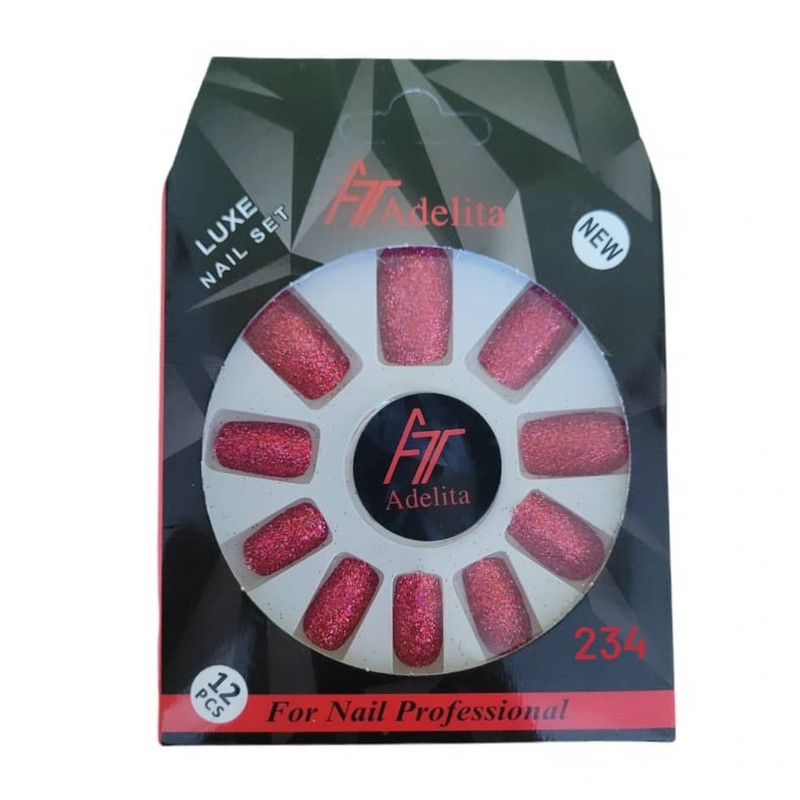 ناخن مصنوعی آدلیتا مدل G-234 بسته 12 عددی ناخن مصنوعی آدلیتا مدل G-234 بسته 12 عددی