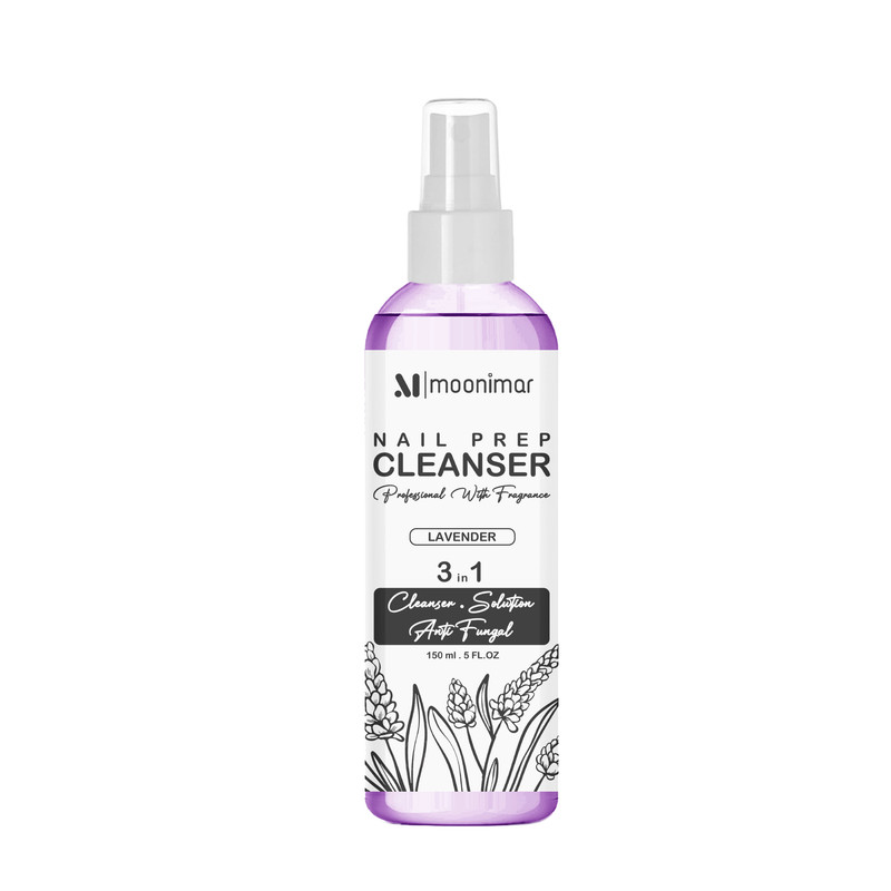 کلینزر کاشت ناخن مونیمار مدل Lavender حجم 150 میلی لیتر کلینزر کاشت ناخن مونیمار مدل Lavender حجم 150 میلی لیتر