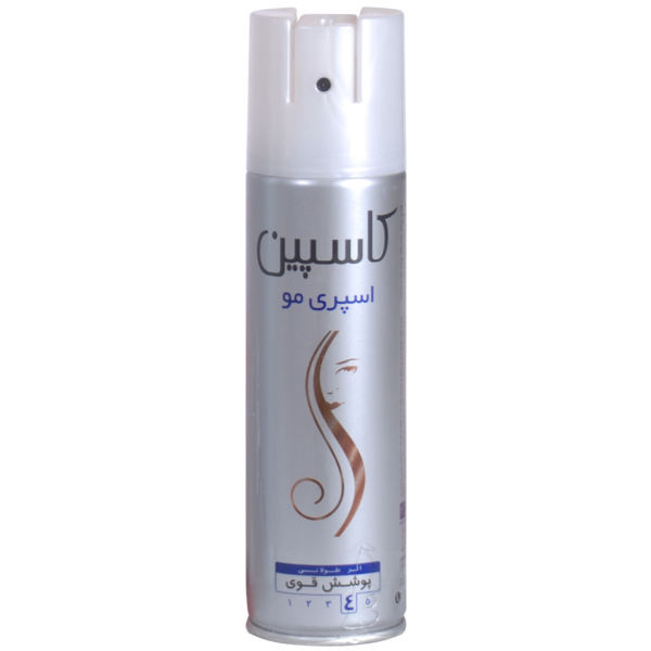 اسپری حالت دهنده مو کاسپین مدل کلاسیک حجم 150 میلی لیتر اسپری حالت دهنده مو کاسپین مدل کلاسیک حجم 150 میلی لیتر