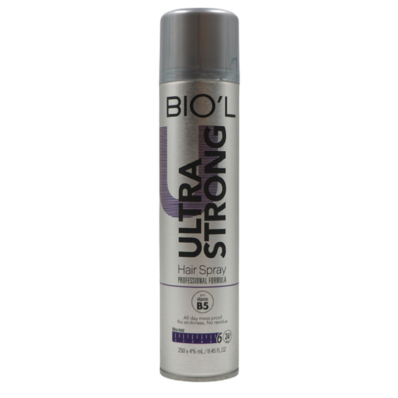 اسپری حالت دهنده مو بیول مدل Ultra Strong حجم 250 میلی لیتر اسپری حالت دهنده مو بیول مدل Ultra Strong حجم 250 میلی لیتر