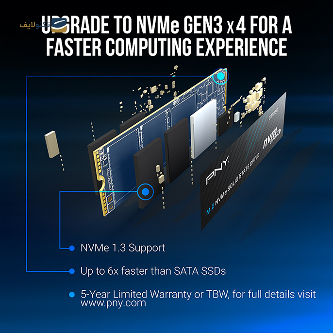gallery-هارد اس اس دی اینترنال پی ان وای مدل CS1030 M.2 NVMe Gen3x4 ظرفیت 500 گیگابایت copy.png