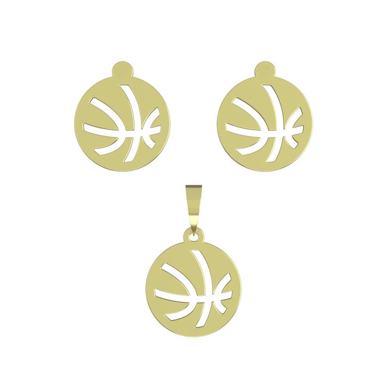 نیم ست طلا 18 عیار زنانه مدوپد مدل توپ کد NA12276 نیم ست طلا 18 عیار زنانه مدوپد مدل توپ کد NA12276