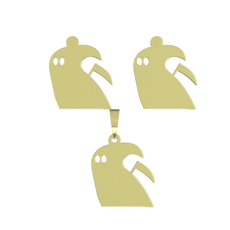 نیم ست طلا 18 عیار زنانه مدوپد مدل روح کد NA12488 نیم ست طلا 18 عیار زنانه مدوپد مدل روح کد NA12488