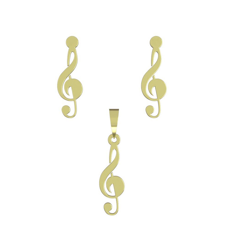 نیم ست طلا 18 عیار زنانه مدوپد مدل نت کد NA14546 نیم ست طلا 18 عیار زنانه مدوپد مدل نت کد NA14546