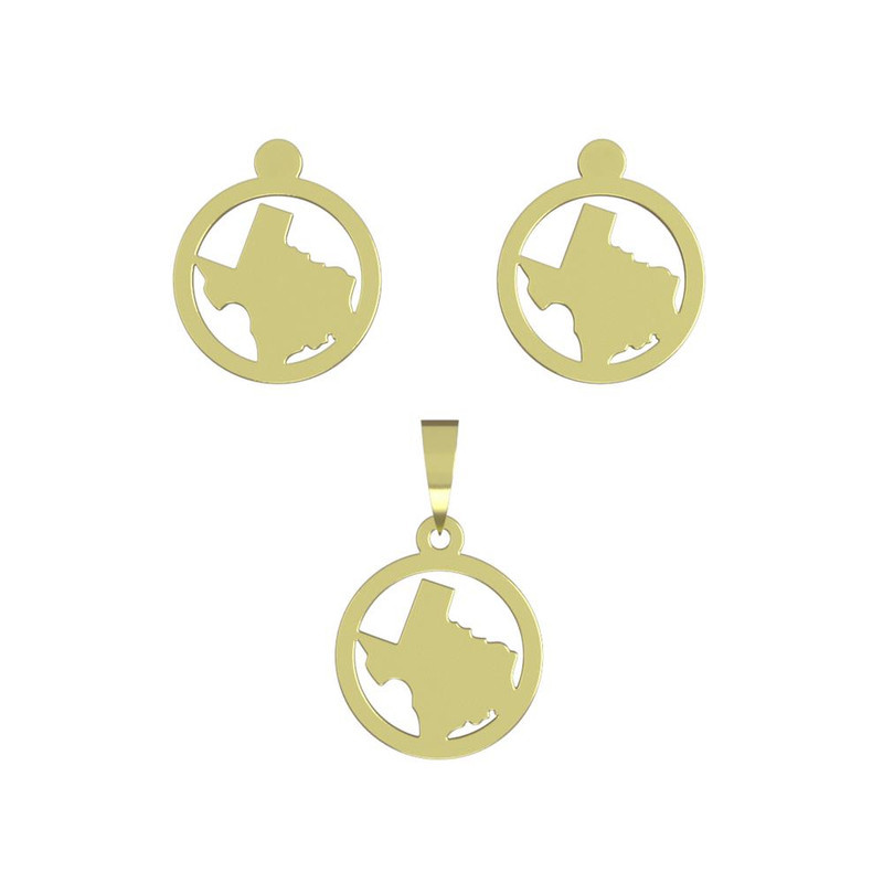 نیم ست طلا 18 عیار زنانه مدوپد مدل هندسی کد NA11200 نیم ست طلا 18 عیار زنانه مدوپد مدل هندسی کد NA11200