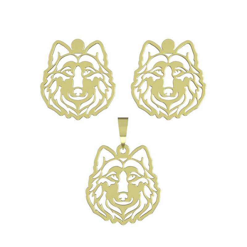 نیم ست طلا 18 عیار زنانه مدوپد مدل گرگ کد NA11422 نیم ست طلا 18 عیار زنانه مدوپد مدل گرگ کد NA11422