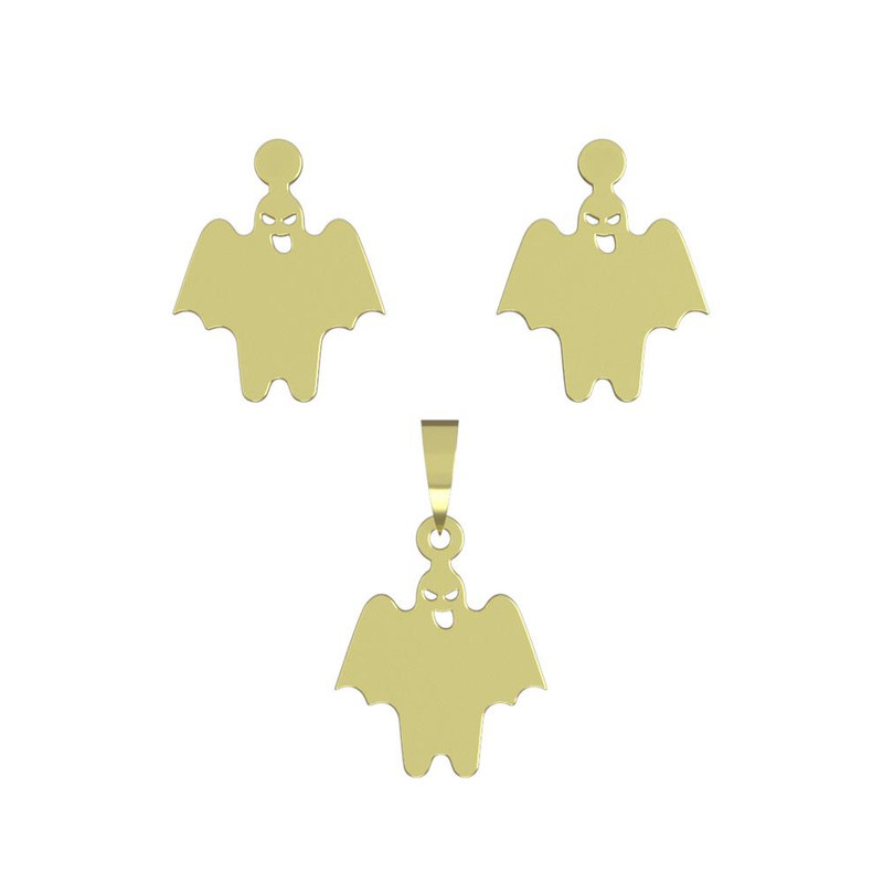 نیم ست طلا 18 عیار زنانه مدوپد مدل روح کد NA11461 نیم ست طلا 18 عیار زنانه مدوپد مدل روح کد NA11461