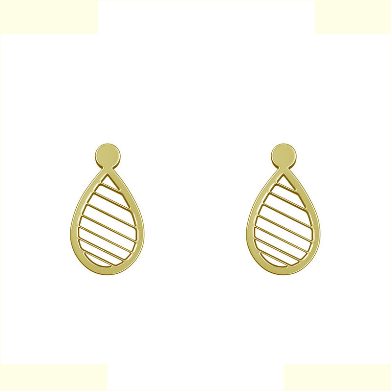 گوشواره طلا 18 عیار زنانه مدوپد مدل اشک کد GA1-10472 گوشواره طلا 18 عیار زنانه مدوپد مدل اشک کد GA1-10472