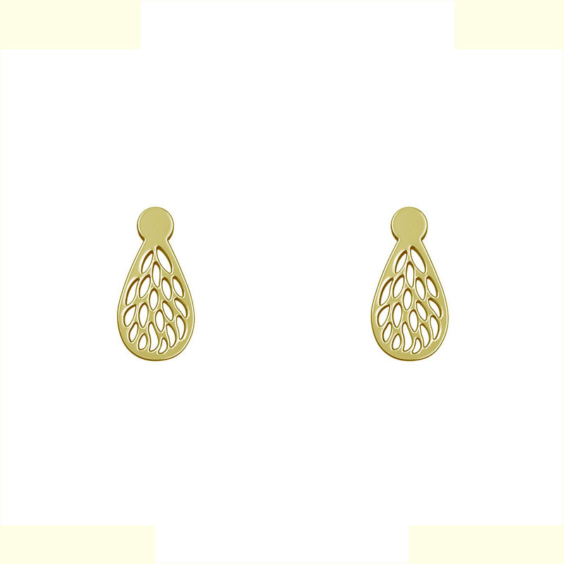 گوشواره طلا 18 عیار زنانه مدوپد مدل هندسی کد GA1-10532 گوشواره طلا 18 عیار زنانه مدوپد مدل هندسی کد GA1-10532