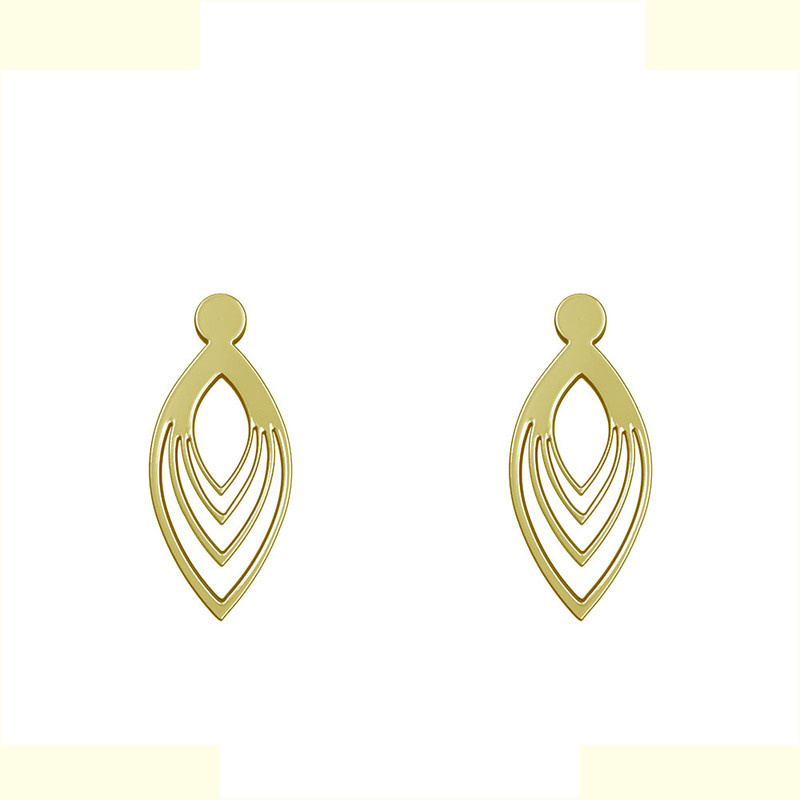 گوشواره طلا 18 عیار زنانه مدوپد مدل اشک کد GA1-10543 گوشواره طلا 18 عیار زنانه مدوپد مدل اشک کد GA1-10543