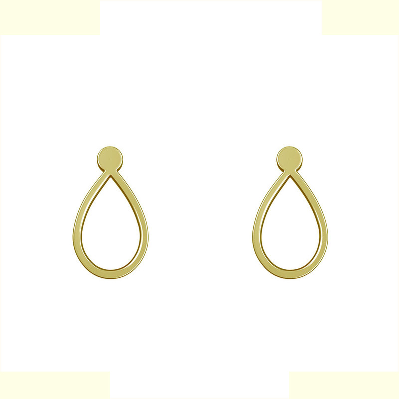 گوشواره طلا 18 عیار زنانه مدوپد مدل اشک کد GA1-10572 گوشواره طلا 18 عیار زنانه مدوپد مدل اشک کد GA1-10572