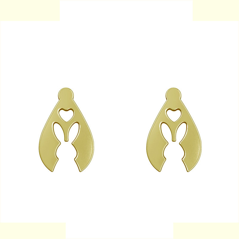 گوشواره طلا 18 عیار زنانه مدوپد مدل خرگوش کد GA1-10717 گوشواره طلا 18 عیار زنانه مدوپد مدل خرگوش کد GA1-10717