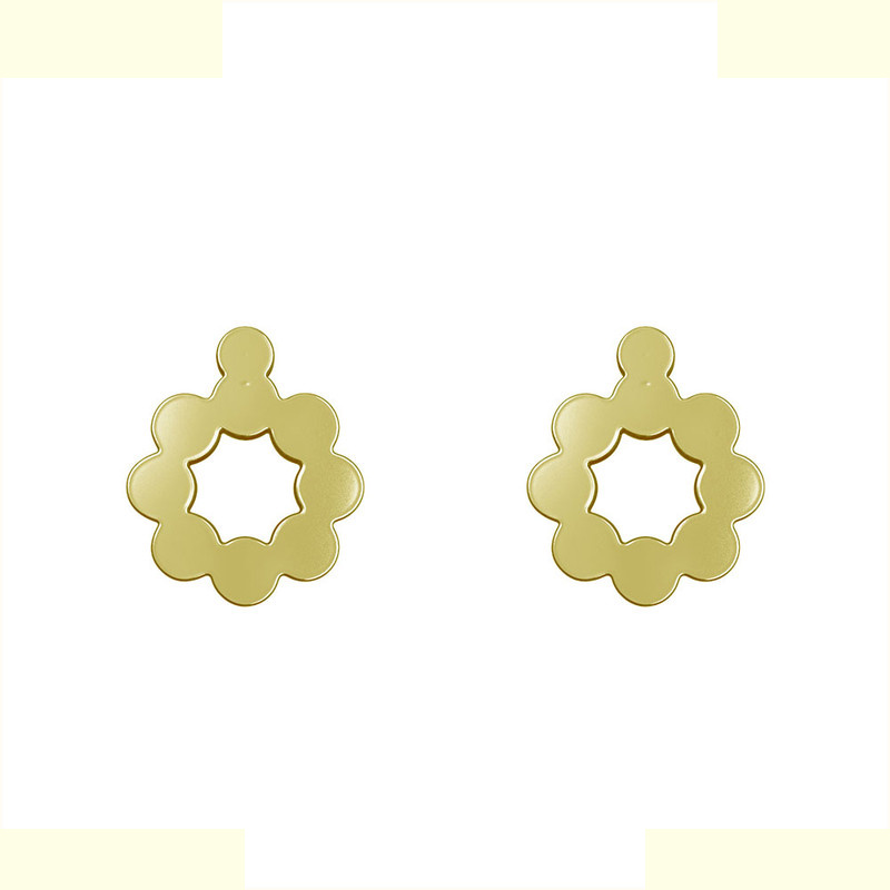 گوشواره طلا 18 عیار زنانه مدوپد مدل گل کد GA1-10731 گوشواره طلا 18 عیار زنانه مدوپد مدل گل کد GA1-10731