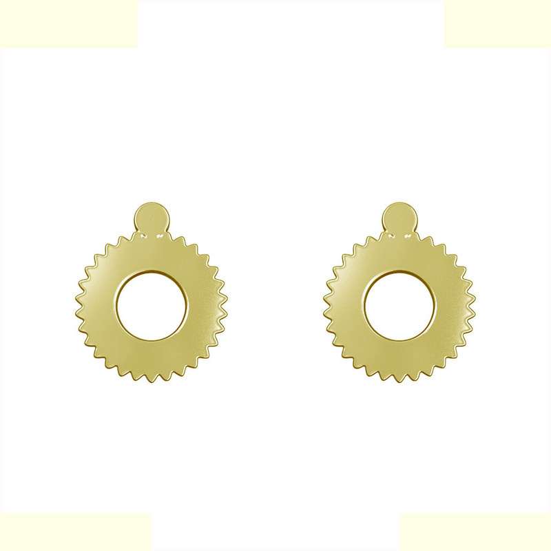 گوشواره طلا 18 عیار زنانه مدوپد مدل دایره کد GA1-10785 گوشواره طلا 18 عیار زنانه مدوپد مدل دایره کد GA1-10785