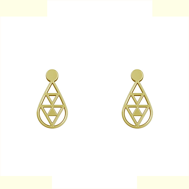 گوشواره طلا 18 عیار زنانه مدوپد مدل اشک کد GA1-10874 گوشواره طلا 18 عیار زنانه مدوپد مدل اشک کد GA1-10874