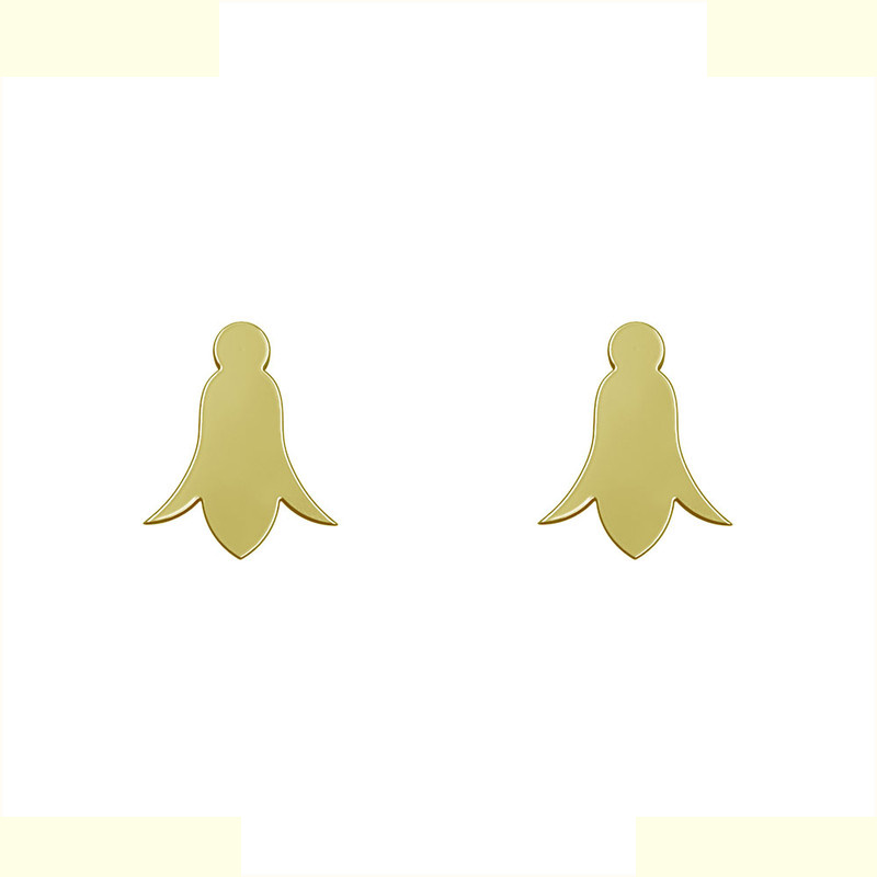 گوشواره طلا 18 عیار زنانه مدوپد مدل گل کد GA1-10902 گوشواره طلا 18 عیار زنانه مدوپد مدل گل کد GA1-10902