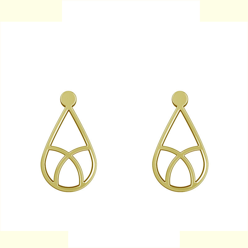 گوشواره طلا 18 عیار زنانه مدوپد مدل اشک کد GA1-10939 گوشواره طلا 18 عیار زنانه مدوپد مدل اشک کد GA1-10939