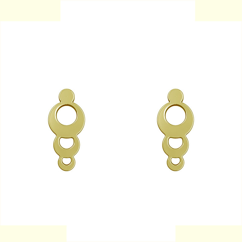 گوشواره طلا 18 عیار زنانه مدوپد مدل حلقه کد GA1-11086 گوشواره طلا 18 عیار زنانه مدوپد مدل حلقه کد GA1-11086