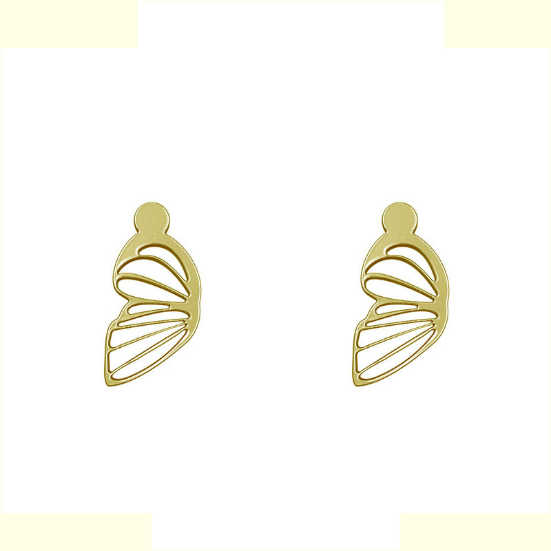 گوشواره طلا 18 عیار زنانه مدوپد مدل بال پروانه کد GA1-11092 گوشواره طلا 18 عیار زنانه مدوپد مدل بال پروانه کد GA1-11092