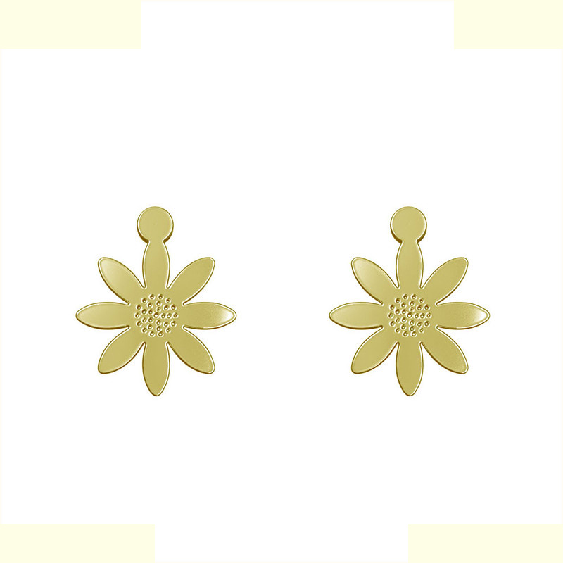 گوشواره طلا 18 عیار زنانه مدوپد مدل خورشید کد GA1-11105 گوشواره طلا 18 عیار زنانه مدوپد مدل خورشید کد GA1-11105